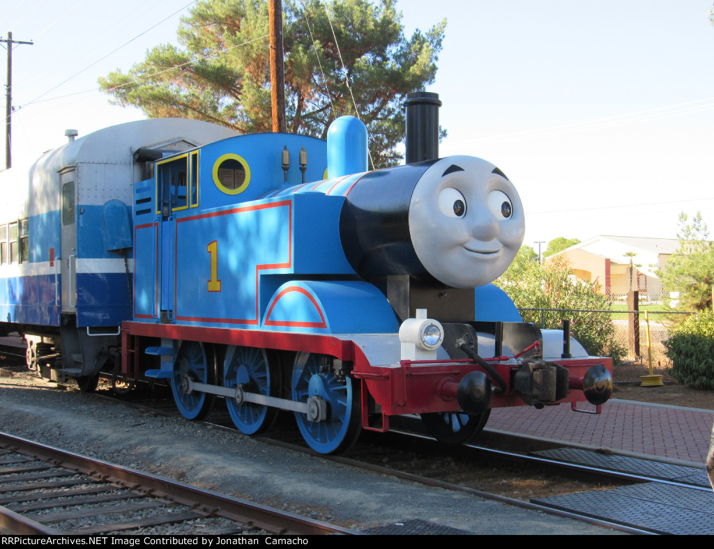 THOMAS 1 standing by at Pinacate...Tidmouth station